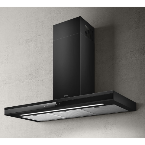 Elica Adele 90/BK 90厘米 1000m³/h 煙囪式抽油煙機 (黑色)